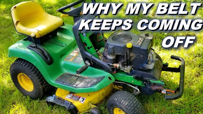 Why Does My Lawn Mower Belt Keep Coming Off