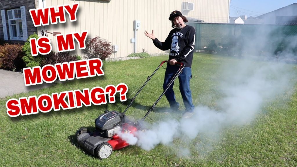 Riding Mower Blowing White Smoke When Blades Are Engagednull