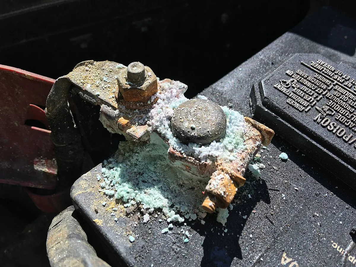 Battery Terminal Cleaning