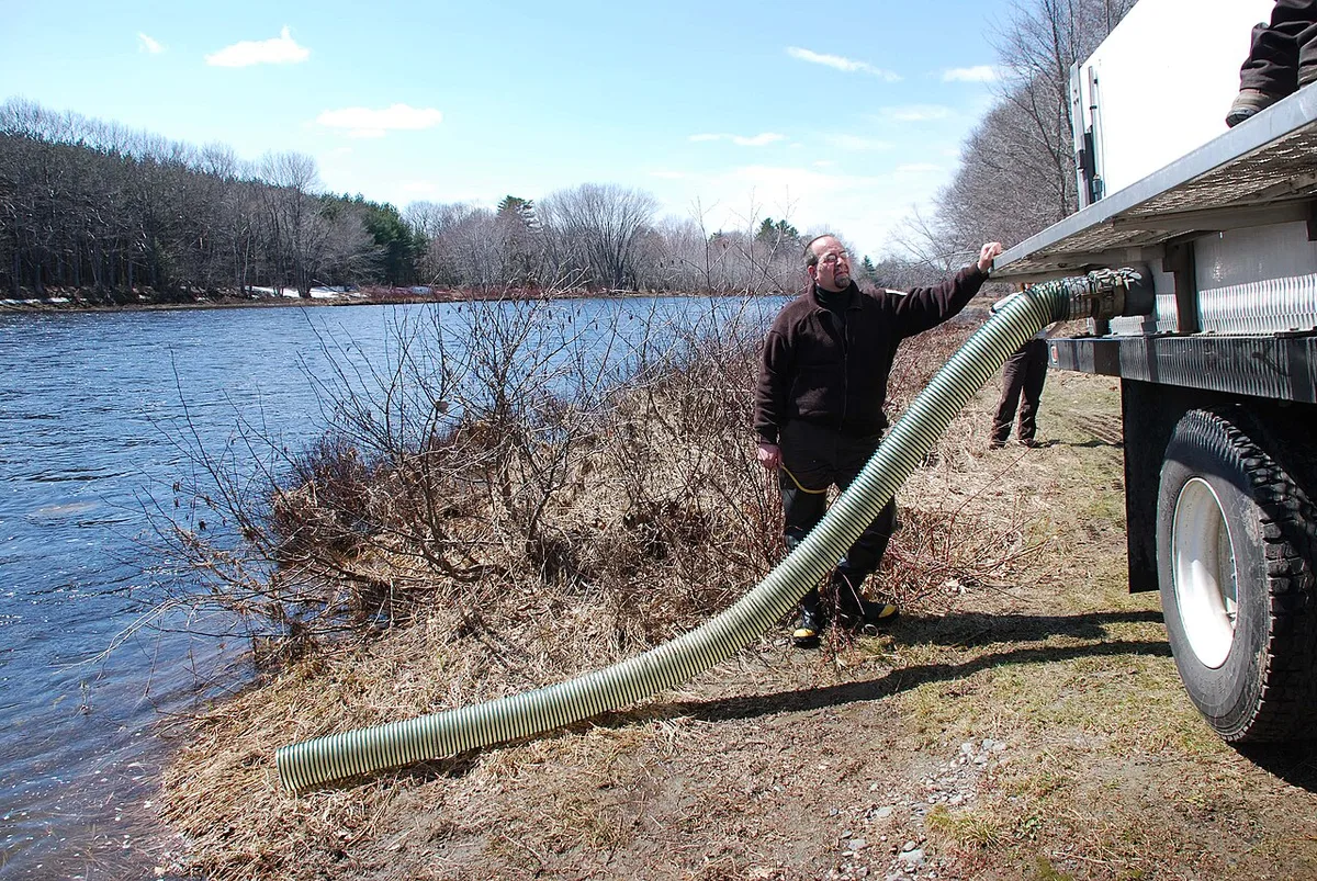 discharge hose