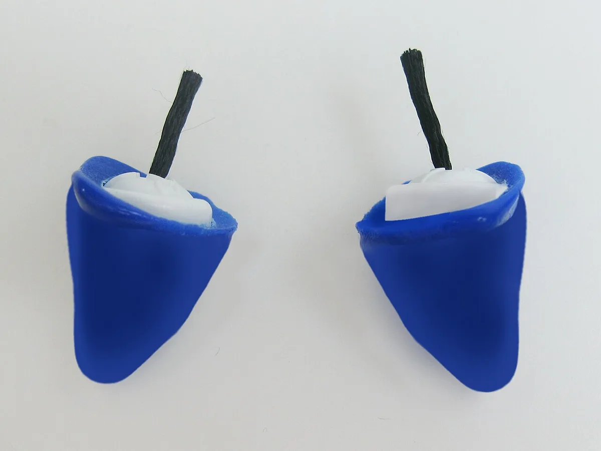 Molded-on plug