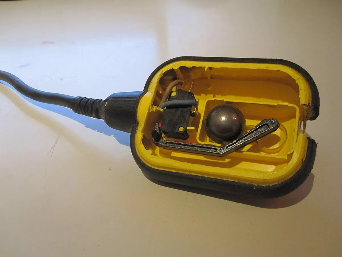 sump pump float switch